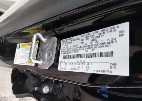 2019 Lincoln Mkc Select z USA, uszkodzony, nr VIN 5LMCJ2D99KUL01725